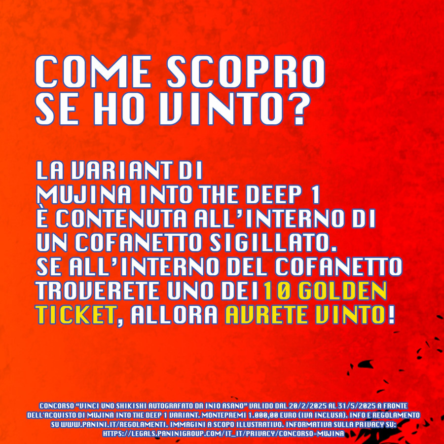 Planet Manga: come vincere lo shikishi di Mujina into the Deep (Inio Asano) Planet Manga: come vincere lo shikishi di Mujina into the Deep (Inio Asano)